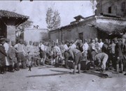  Фотографијa са полагања испита за мајсторе поткиваче, Текели, Солун,1918     на којој је обелезен и мој дед Митар Ст. Богићевић